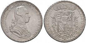 Firenze. Pietro Leopoldo di Lorena (1765-1790). Francescone 1778 AG gr. 27,18. Galeotti VII, 5/7. MIR 380/2. BB