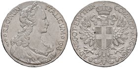 Savoia. Vittorio Emanuele III re d’Italia (1900-1946). Monetazione per la Colonia Eritrea. Tallero 1918 AG. Pagani 956. q.SPL