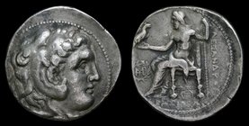 KINGS of MACEDON: Antigonos I Monophthalmos as Strategos of Asia (320-305 BCE), AR Tetradrachm in the name and types of Alexander III, issued under Pe...