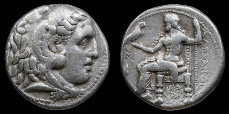 SELEUKID KINGDOM: Seleukos I Nikator (312-281 BCE) AR tetradrachm in the name an...