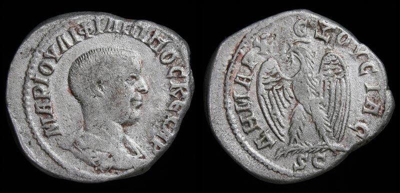 SYRIA, Seleucis and Pieria, Antioch: Philip II as Caesar (244-247), AR tetradrac...