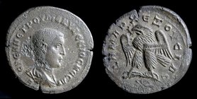 SYRIA, Seleucis and Pieria, Antioch: Herennius Etruscus as Caesar (249-251) AR tetradrachm. 7th officina. 10.52g, 28mm.
Obv: ЄPЄNN ЄTPOV MЄ KV ΔЄKIOC...