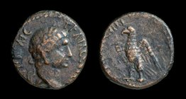 SYRIA, Seleucis and Pieria, Gabala: Trajan (98-117), AE 17. 4.41g, 17mm.
Obv: AYT NЄP KAIC TPAIA CEB ΓEΡM. laureate head of Trajan right
Rev: ΓABAΛO...