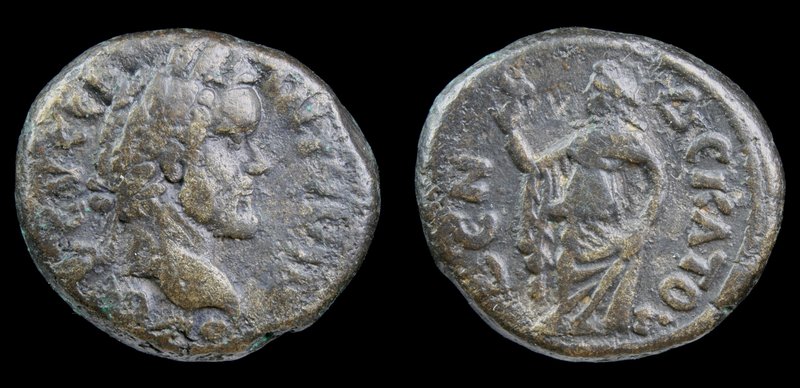 EGYPT, Alexandria: Antoninus Pius (138-161), Billon tetradrachm, issued RY 11 = ...