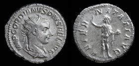 Gordian III (238-244) AR antoninianus, issued 241-3. Rome. 4.84g, 22.5mm.
Obv: IMP GORDIANVS PIVS FEL AVG, radiate, draped, cuirassed bust right. 
R...