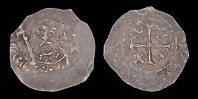 ENGLAND: Henry II (1154-1189) AR ‘Tealby’ penny, issued 1158-1180. Newcastle (?), Willem moneyer (?), 1.43 gm, 21 mm. 
Obv: Facing bust with sceptre,...
