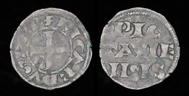 ANGLO-GALLIC: Richard I ‘The Lionheart’ (1189-1199), AR denier. Poitou, 1.04g, 19mm.
Obv: + RICARDVS REX, Cross pattée, annulet in third quarter
Rev...