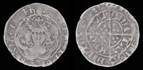 ENGLAND: Henry VII (1485-1509), AR Halfgroat, issued 1501-07. York (Archbishop Savage) 1.58g, 20mm. 
Obv: Crowned facing bust in fleured tressure; ke...