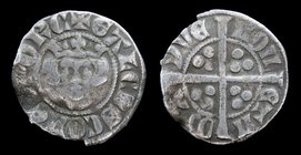FRANCE, territory in the Low Countries/Florennes: Gaucher de Châtillon, Constable of France (1302–1329), AR Sterling, issued 1313-1322. 1.14g, 17mm.
...