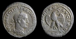SYRIA, Seleucis and Pieria, Antioch: Trebonianus Gallus (251-253), AR tetradrachm. 1st officina, 13.87g, 26mm.
Obv: Laureate, draped, and cuirassed b...