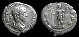 Severus Alexander (222-235), AR denarius, issued 223. Rome, 3.14g, 18mm.
Obv: IMP C M AVR SEV ALEXAND AVG, laureate, draped and cuirassed bust right...
