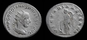 Gordian III (238-244) AR Antoninianus. Rome, 4.82g, 20-23mm.
Obv: IMP GORDIANVS PIVS FEL AVG, radiate, draped and cuirassed bust right
Rev: VICTORIA...