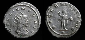 Gallienus (253-268), AR antoninianus, issued 260-1. Antioch, 3.23g, 20mm. 
Obv: GALLIENVS AVG, radiate, draped and cuirassed bust right
Rev: AETERNI...