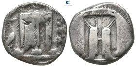 Bruttium. Kroton circa 480-430 BC. Stater AR