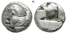 Macedon. Argilos 495-478 BC. 1/6 Stater AR