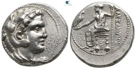 Kings of Macedon. Tarsos. '5th officina'. Alexander III "the Great" 336-323 BC. Struck under Balakros or Menes, circa 333-327 BC. Tetradrachm AR