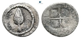 Kings of Macedon. Aigai. Alexander I 498-454 BC. Hemiobol AR