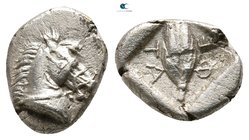 Thessaly. Thessalian League circa 470-460 BC. Obol AR