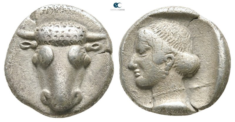Phokis. Federal Coinage 445-420 BC. 
Triobol-Hemidrachm AR

14 mm., 2,81 g.
...
