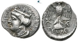 Pontos. Amisos (as Peiraieos). AΓ- (Ag-), magistrate circa 435-370 BC. Siglos-Drachm AR. Persic standard
