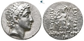Kings of Cappadocia. Mint C (Komana or Tyana). Ariarathes VII Philometor 116-101 BC. Dated year 11 of an uncertain era=102/1 BC. Drachm AR