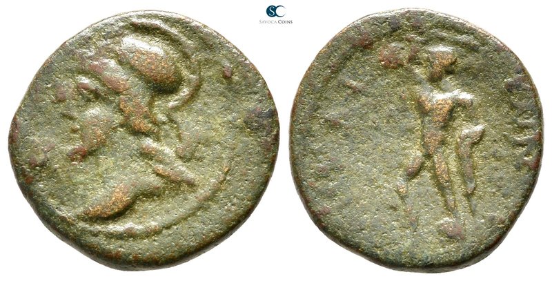 Attica. Athens. Pseudo-autonomous issue circa AD 120-140. 
Bronze Æ

17 mm., ...