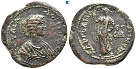 Pontos. Amaseia. Julia Domna, wife of Septimius Severus AD 193-217. Dated CY 208=AD 205-206. Bronze Æ