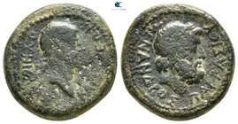 Lydia. Tralleis (as Caesarea). Vedius Pollio (Procurator Asiae) under Augustus 29-27 BC. Bronze Æ