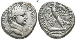Seleucis and Pieria. Antioch. Vespasian AD 69-79. Dated 'New Holy Year' 2=AD 69-70. Tetradrachm AR