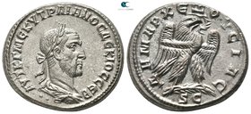 Seleucis and Pieria. Antioch. 2nd officina. Trajan Decius AD 249-251. Billon-Tetradrachm