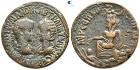 Mesopotamia. Singara. Gordian III with Tranquillina AD 238-244. Bronze Æ