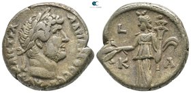 Egypt. Alexandria. Hadrian AD 117-138. Dated RY 21=AD 136-137. Billon-Tetradrachm