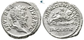 Septimius Severus AD 193-211. Struck AD 203. Rome. Denarius AR