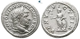 Caracalla AD 198-217. Struck AD 213-217. Rome. Denarius AR