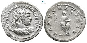 Caracalla AD 198-217. Struck AD 215-217. Rome. Antoninianus AR