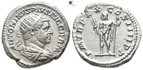 Caracalla AD 198-217. Struck AD 217. Rome. Antoninianus AR