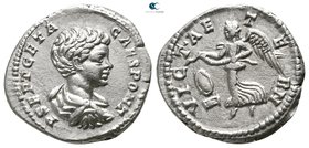 Geta as Caesar AD 198-209. Struck AD 200-202. Rome. Denarius AR