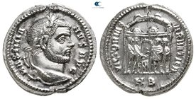 Maximianus Herculius AD 286-305. Struck AD 294. Rome. Argenteus AR