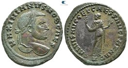 Galerius as Caesar AD 293-305. Struck AD 298-299. Carthage. Follis Æ