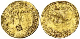 Sobre trentí de Felipe IV, 1629, Barcelona, resello con escusón de la ciudad, hacia 1640. CA-5. Vanos de acuñación. MBC-. Muy escasa.