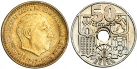 Similar al anterior, faltando las 5 pesetas. Con estuche original N.º 91.SC.