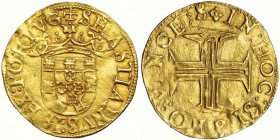 PORTUGAL. 500 reais. Lisboa (1560). D. Sebastián. GO-57.04. MBC+.