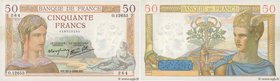 Country : FRANCE 
Face Value : 50 Francs CÉRÈS modifié 
Date : 22 février 1940 
Period/Province/Bank : Banque de France, XXe siècle 
Catalogue referen...