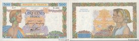 Country : FRANCE 
Face Value : 500 Francs LA PAIX 
Date : 19 mars 1942 
Period/Province/Bank : Banque de France, XXe siècle 
Catalogue reference : F.3...