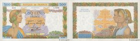Country : FRANCE 
Face Value : 500 Francs LA PAIX 
Date : 05 novembre 1942 
Period/Province/Bank : Banque de France, XXe siècle 
Catalogue reference :...