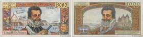 Country : FRANCE 
Face Value : 5000 Francs HENRI IV 
Date : 06 juin 1957 
Period/Province/Bank : Banque de France, XXe siècle 
Catalogue reference : F...