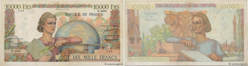 Country : FRANCE 
Face Value : 10000 Francs GÉNIE FRANÇAIS 
Date : 02 novembre 1...