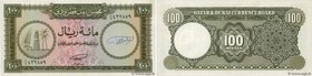 Country : QATAR and DUBAI 
Face Value : 100 Riyals 
Date : (1960) 
Period/Province/Bank : Qatar & Dubai Currency Board 
Catalogue reference : P.6a 
Al...