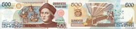 Country : DOMINICAN REPUBLIC 
Face Value : 500 Pesos Oro 
Date : 1992 
Period/Province/Bank : Banco Central de la Republica Dominicana 
Catalogue refe...
