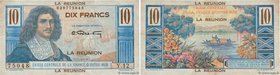 Country : REUNION ISLAND 
Face Value : 10 Francs Colbert 
Date : (1947) 
Period/Province/Bank : Caisse Centrale de la France d'Outre-Mer 
Catalogue re...